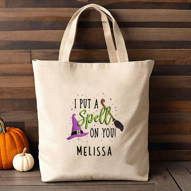 Personalized Kids Halloween Tote Bags -  - Qualtry