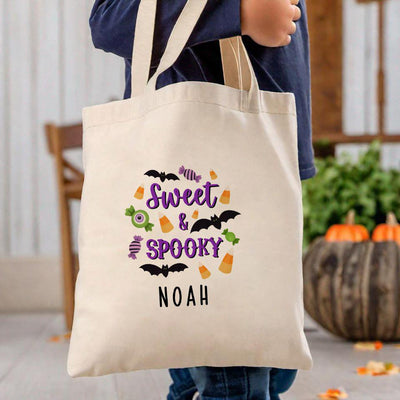 Personalized Kids Halloween Tote Bags -  - Qualtry