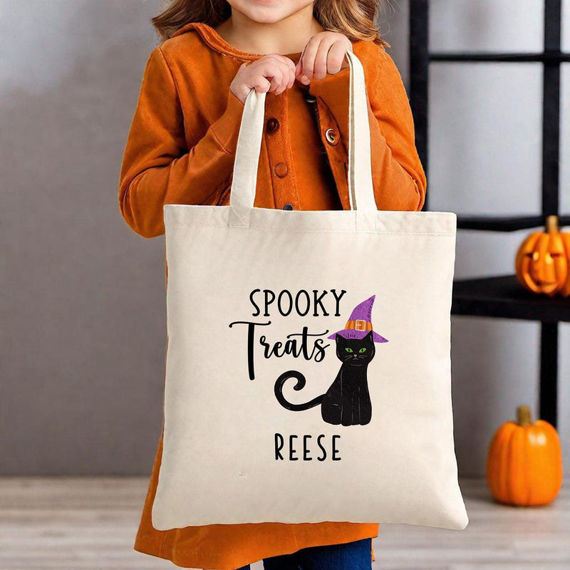 Personalized Kids Halloween Tote Bags -  - Qualtry