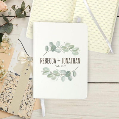 Personalized Wedding Couples Journal -