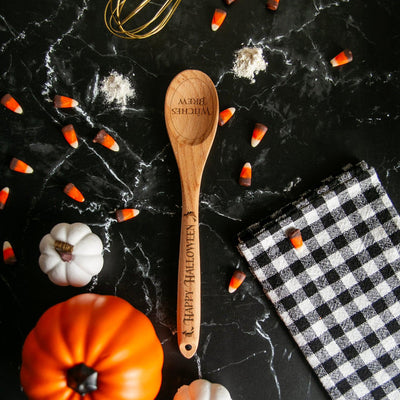 Personalized Haunted Halloween Spoons -  - Qualtry
