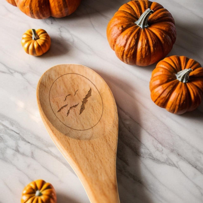 Personalized Haunted Halloween Spoons -  - Qualtry