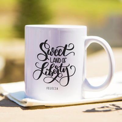 Personalized Patriotic Mugs -  - Qualtry