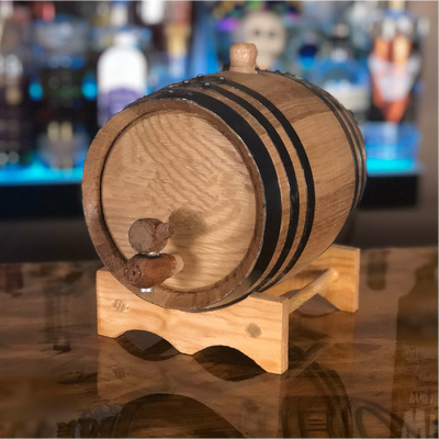 Personalized 2 Liter Oak Aging Barrel -  - Red Head Barrels