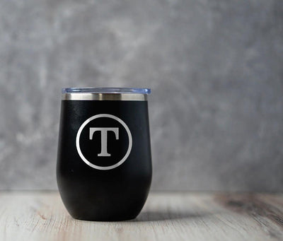 Personalized Wine Tumbler 12 oz -