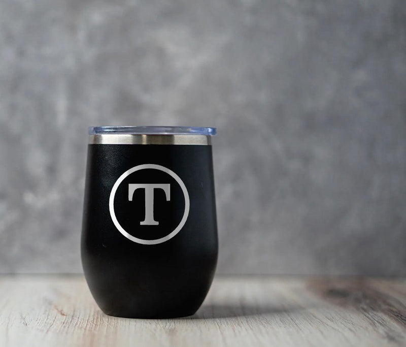 Personalized Wine Tumbler 12 oz -