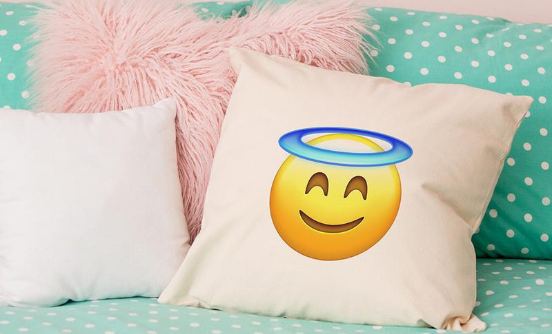 Personalized Emoji Throw Pillow Covers -  - Qualtry