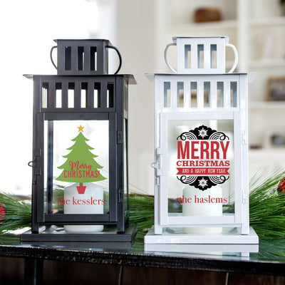 Personalized Christmas Lanterns -  - Qualtry