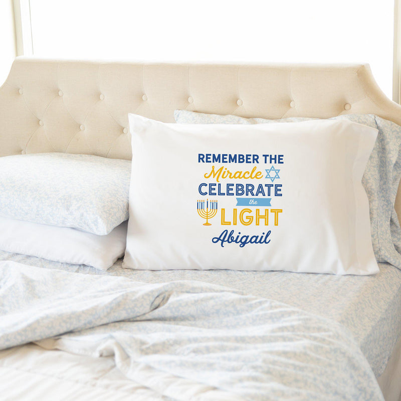 Personalized Hanukkah Pillowcases -  - Qualtry