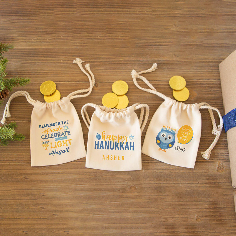 Personalized Hanukkah Gift Bags -  - JDS