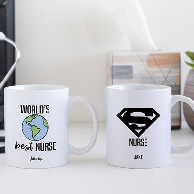 Personalized Super Nurse Mugs -  - Qualtry