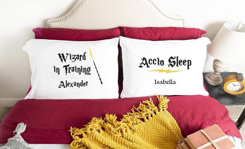 Personalized Kids Wizard Pillowcases