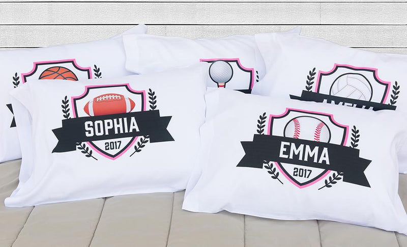 Personalized Kids Sports Pillowcases -  - Qualtry