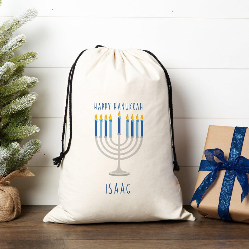 Personalized Jumbo Hanukkah Gift Bags -  - Qualtry