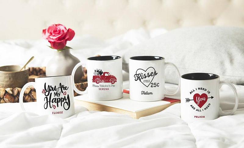 Personalized Valentine’s Day Mugs -  - Qualtry