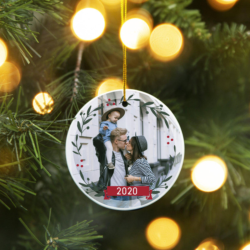 Personalized Photo Christmas Ornaments -