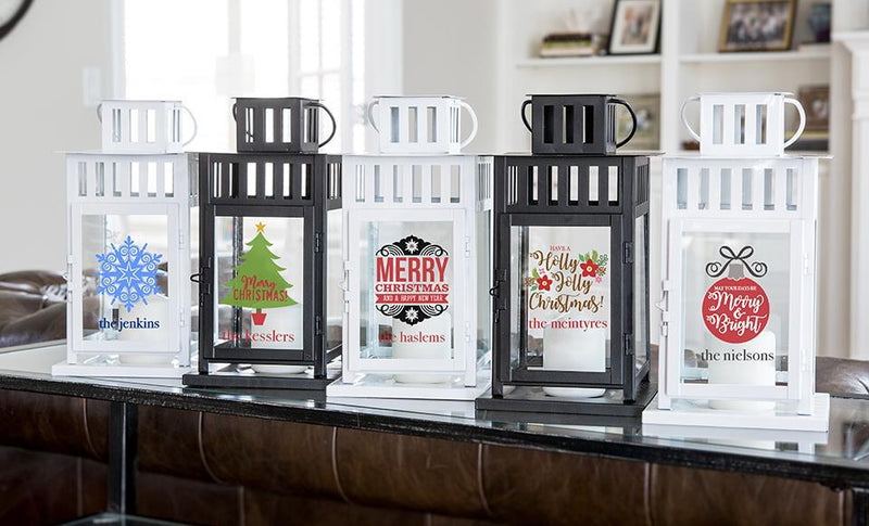 Personalized Christmas Lanterns -  - Qualtry
