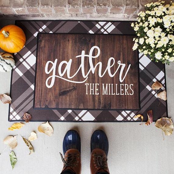 Personalized Layered Fall Doormat Sets -  - Qualtry