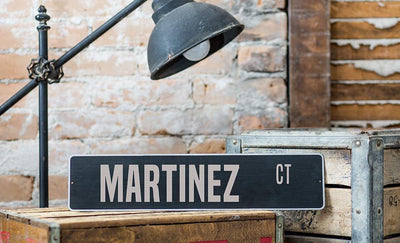 Personalized Aluminum Street Signs -  - Qualtry