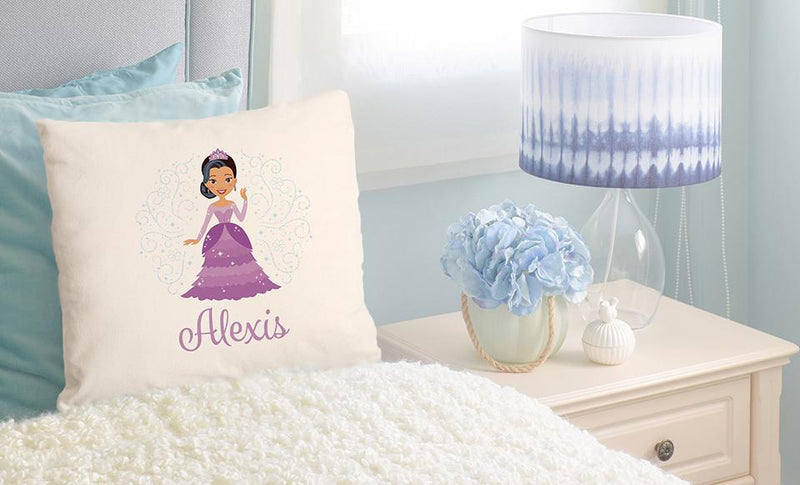 Personalized Princess Throw Pillow Covers -  - Qualtry