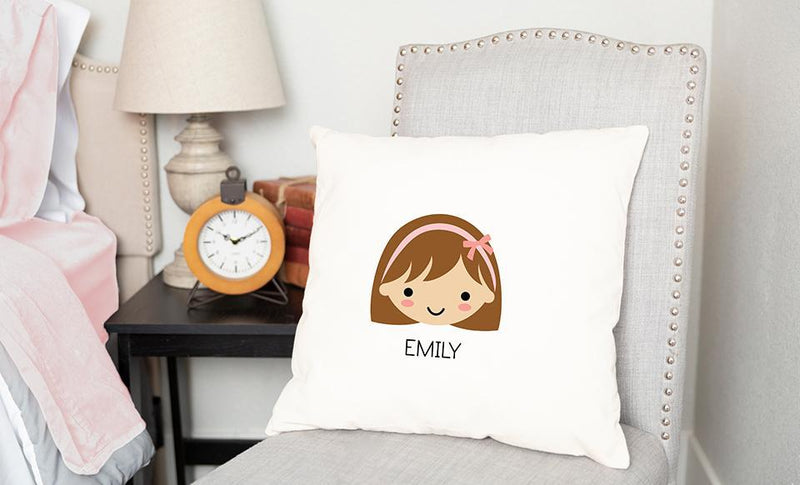 Personalized Children’s Character Throw Pillow Covers -  - Qualtry