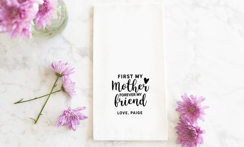 Personalized Tea Towels for Mom -  - Qualtry