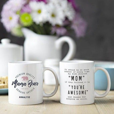 Personalized Mugs for an Awesome Mom -
