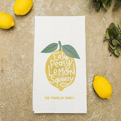 Personalized Summer Tea Towels -
