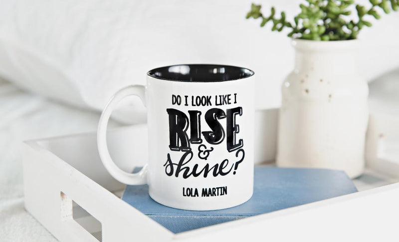 Love My Caffeine Personalized Coffee Mugs -  - Qualtry