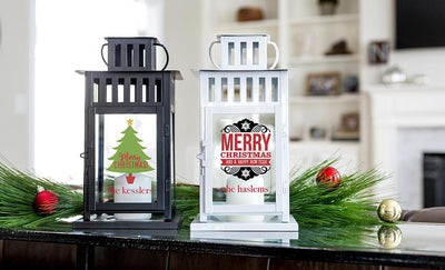 Personalized Christmas Lanterns -  - Qualtry