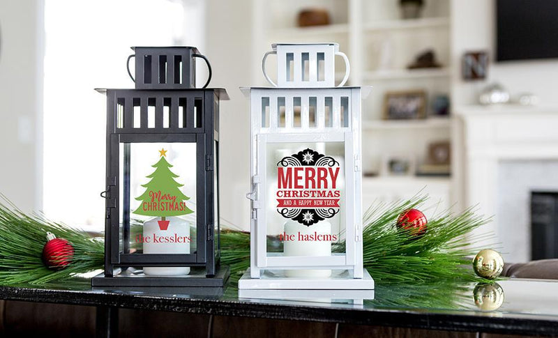Personalized Christmas Lanterns -  - Qualtry