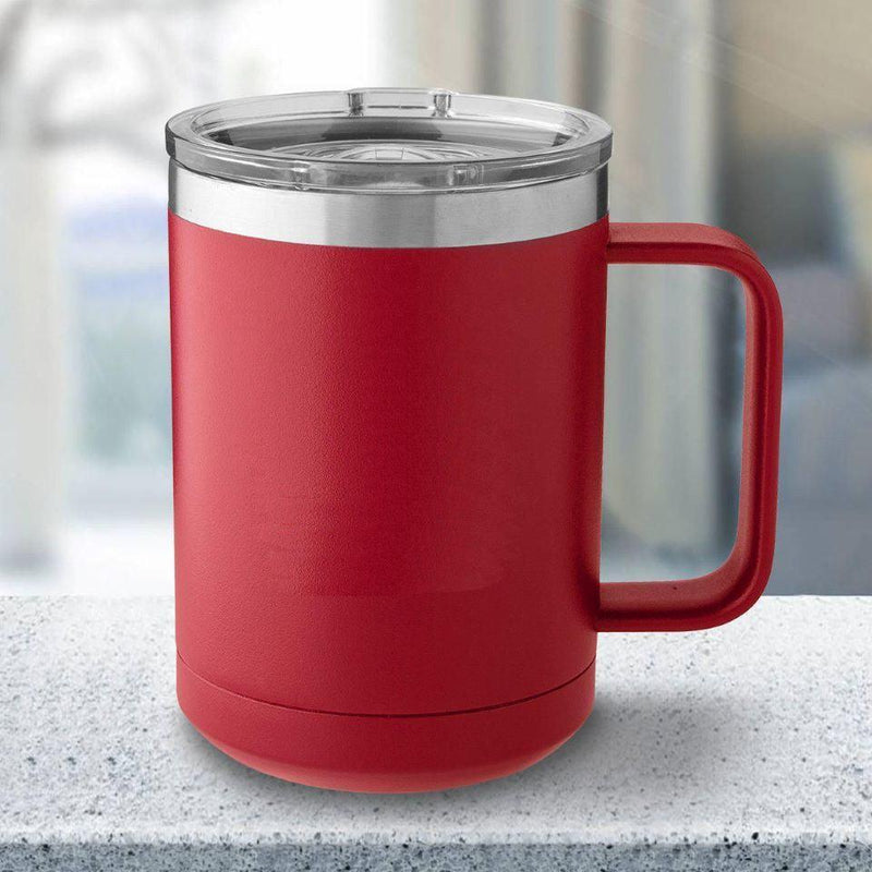 Personalized 15 oz. Tumbler Mug - Red - Default Title - JDS