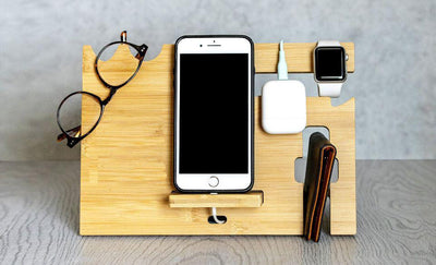 Personalized Charging Station and Desk Organizer -  - JDS