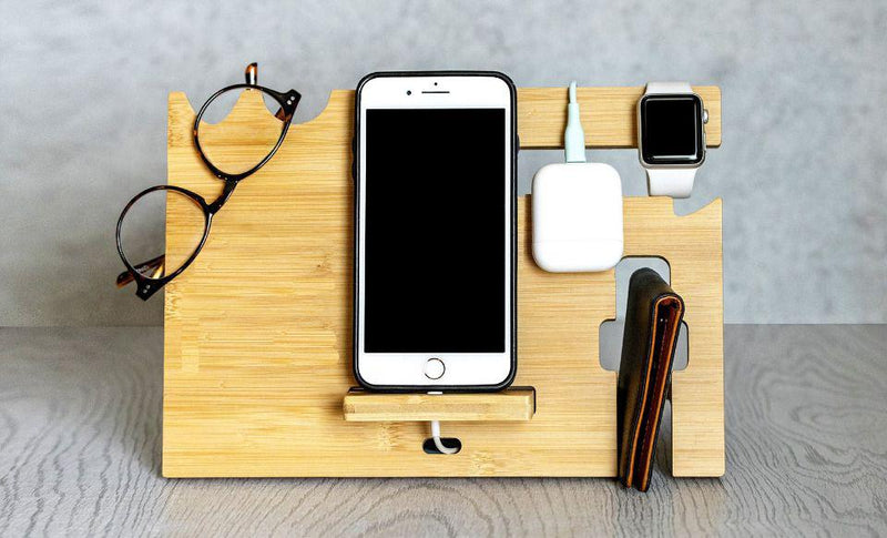 Personalized Charging Station and Desk Organizer -  - JDS