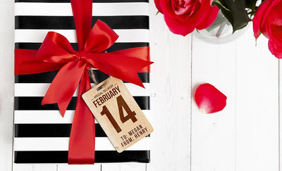 Personalized Wooden Valentine’s Gift Tags -  - Qualtry