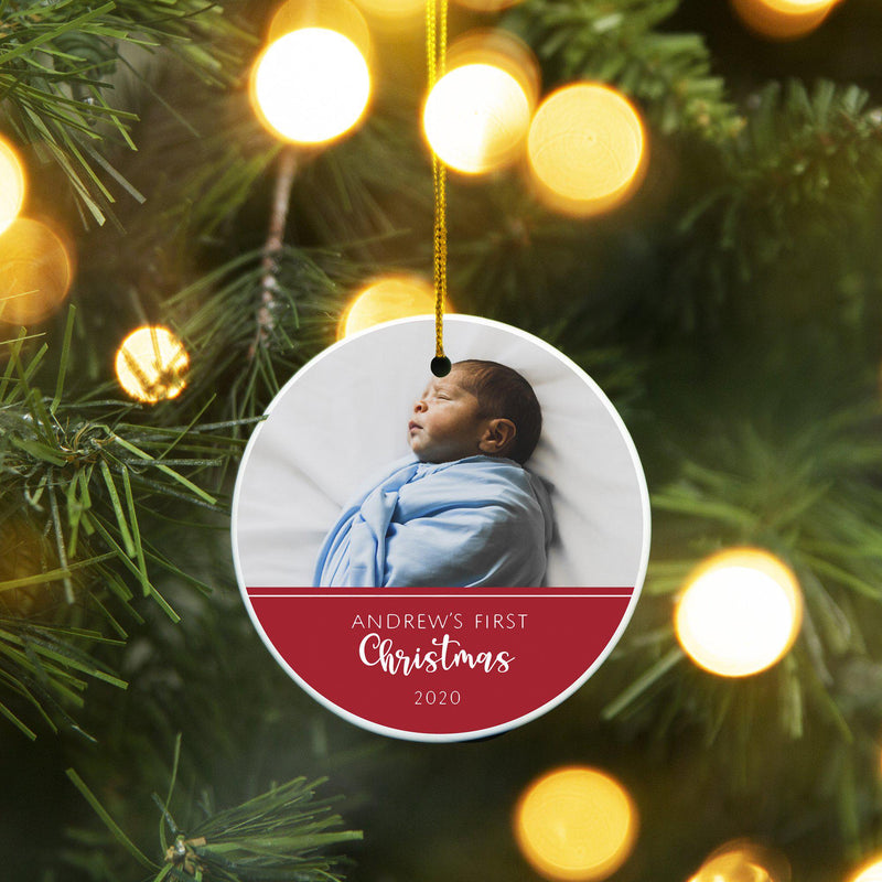 Personalized Photo Christmas Ornaments -