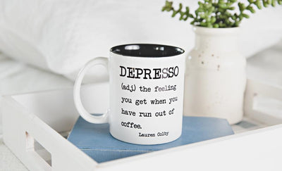 Love My Caffeine Personalized Coffee Mugs -  - Qualtry