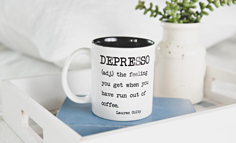 Love My Caffeine Personalized Coffee Mugs -  - Qualtry