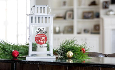 Personalized Christmas Lanterns -  - Qualtry