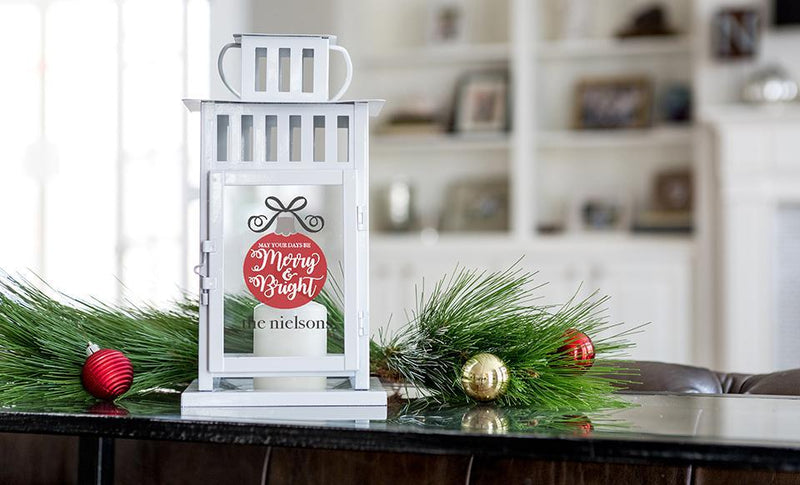 Personalized Christmas Lanterns -  - Qualtry