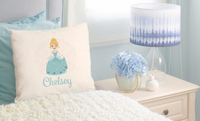 Personalized Princess Throw Pillow Covers -  - Qualtry