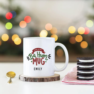 Personalized Festive Holiday Mugs -  - Qualtry
