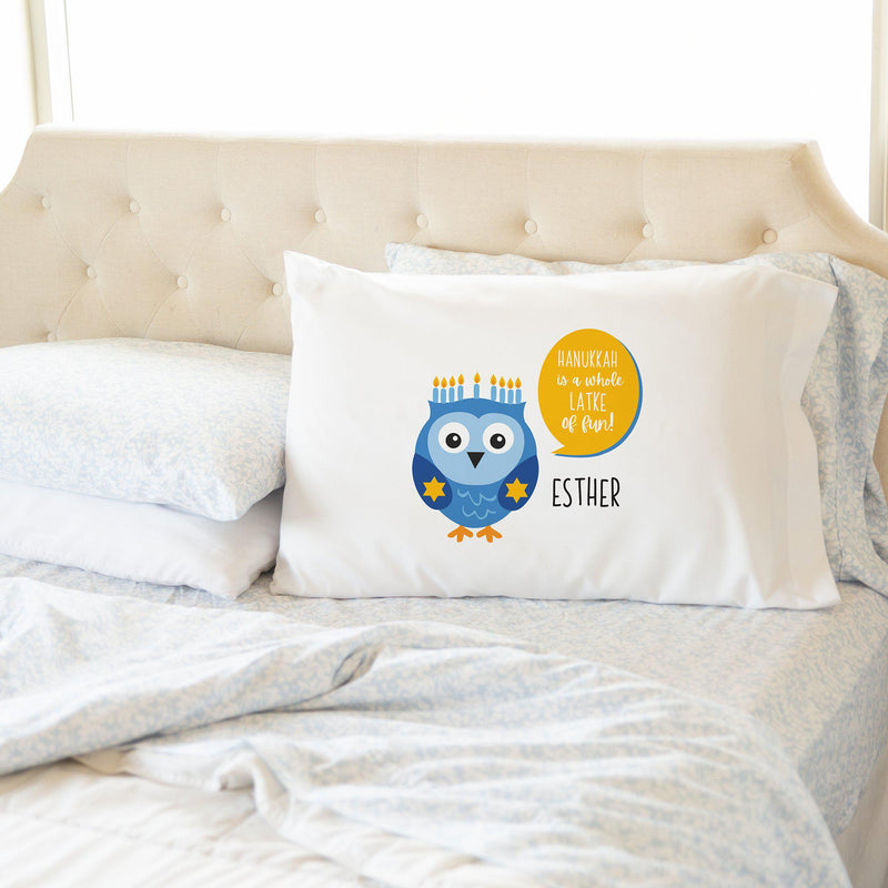 Personalized Hanukkah Pillowcases -  - Qualtry