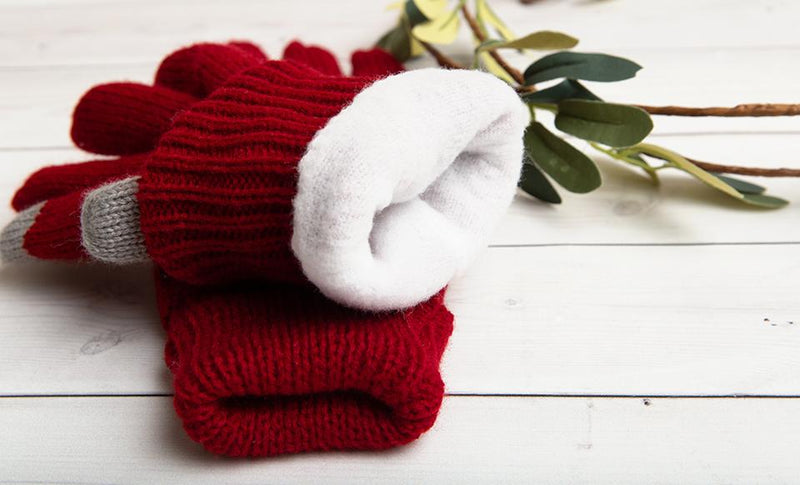 Personalized Monogrammed Knit Gloves -  - Qualtry
