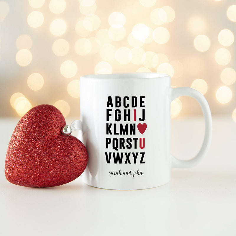 Personalized You + Me Valentine’s Day Mugs -  - Qualtry