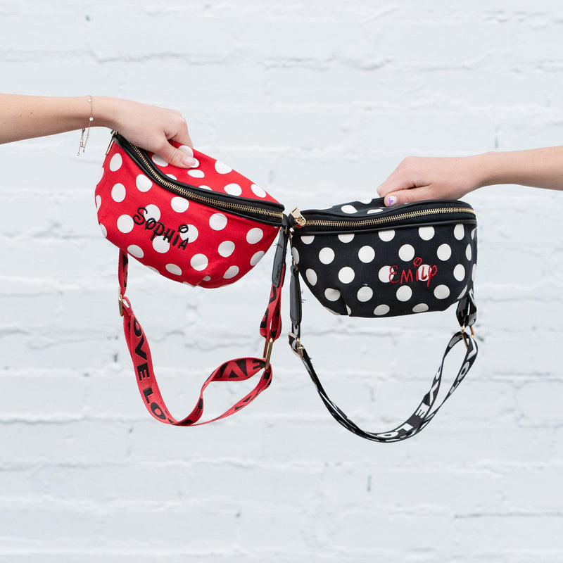 Personalized Polka Dot Fanny Packs -  - JDS