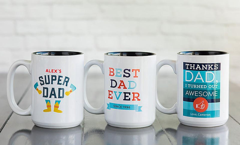Personalized Mugs for Dad -  - Qualtry