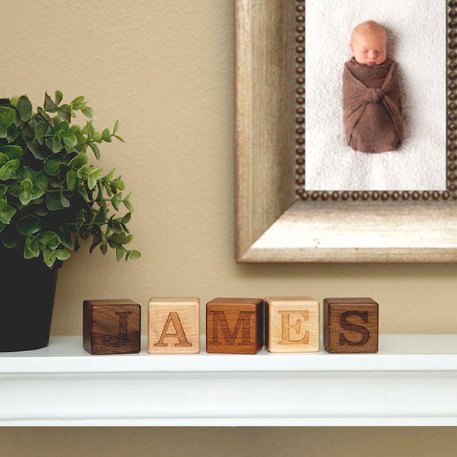 Personalized Baby Name Blocks -  - Qualtry