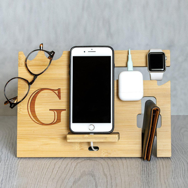 Personalized Charging Station and Desk Organizer -  - JDS