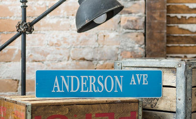 Personalized Aluminum Street Signs -  - Qualtry